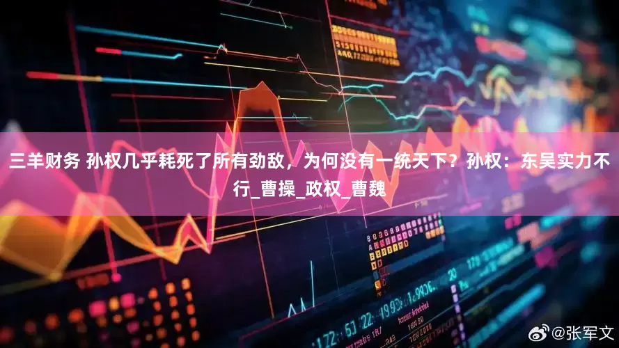 三羊财务 孙权几乎耗死了所有劲敌，为何没有一统天下？孙权：东吴实力不行_曹操_政权_曹魏